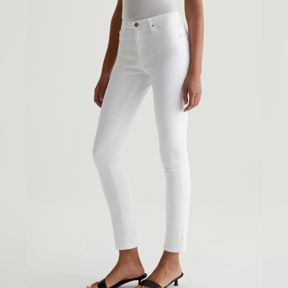 Ag Adriano Goldschmied prima white ankle Pants